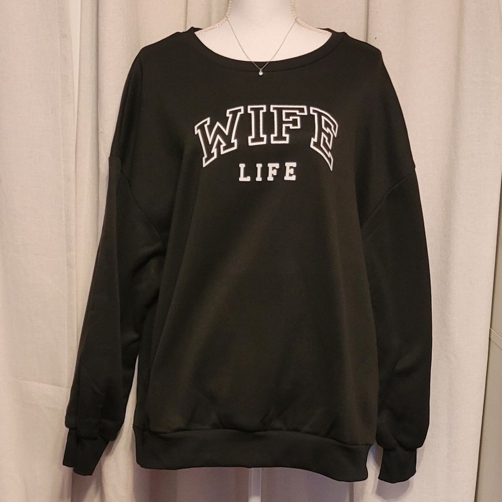 Wife Life Cozy Sweatshirt